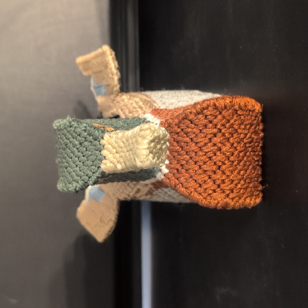 Vintage Needlepoint Mallard Duck Container Plastic Canvas - Picture 2 of 6